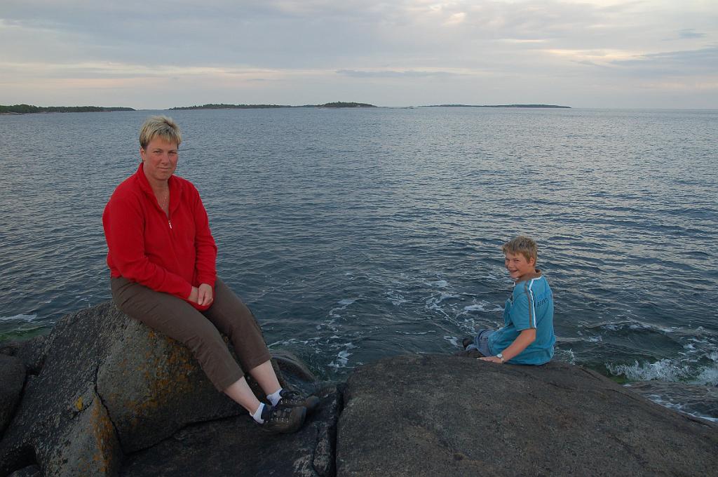 2008-07-16_054.JPG - En 's avonds nog even een wandeling langs zee.