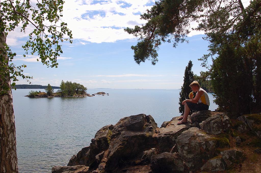 2008-07-29_003.JPG - De tweede tussenstop: het Vattern meer.